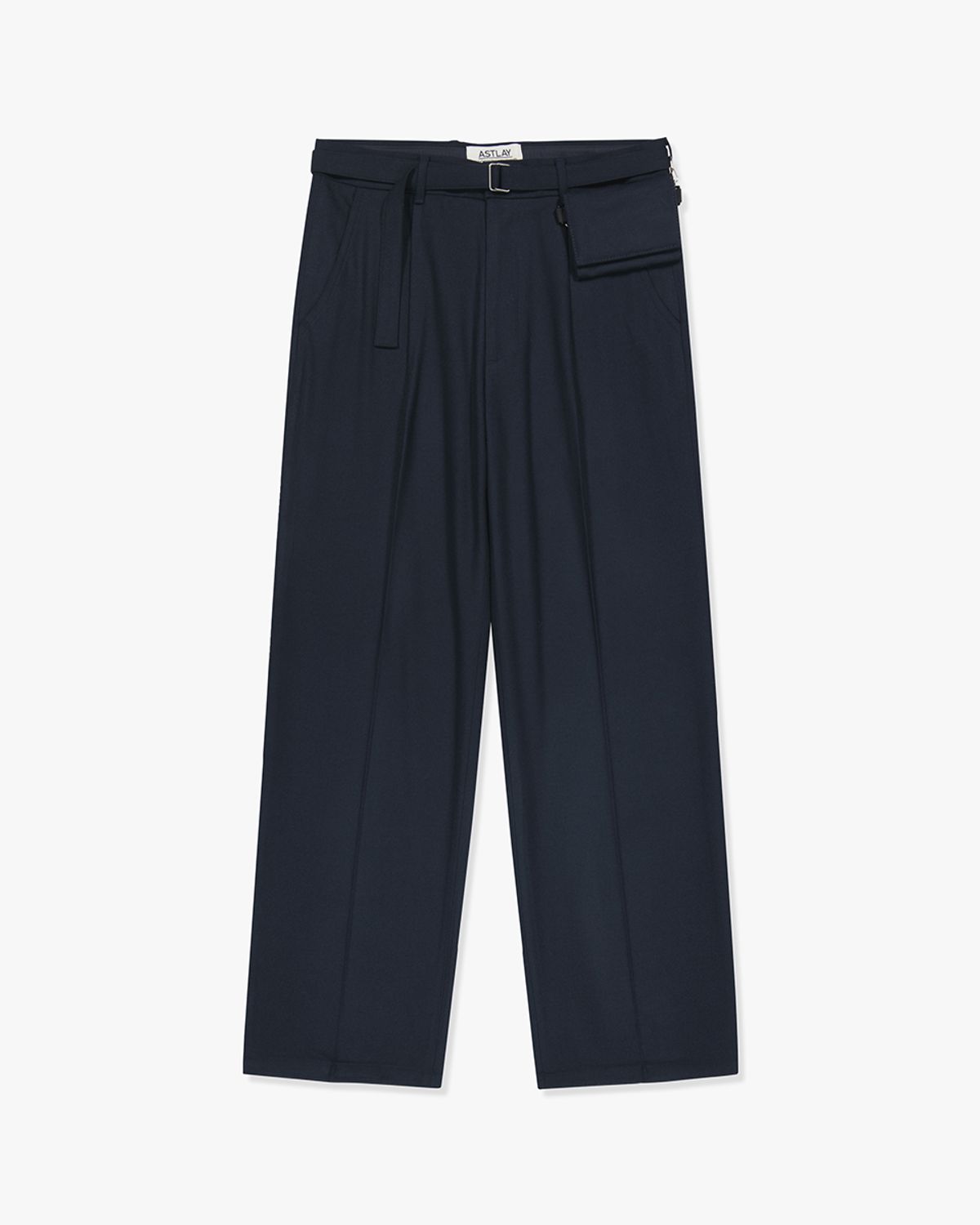 아스트레이(ASTLAY) Stella Sacoche Pants (Dark Navy)