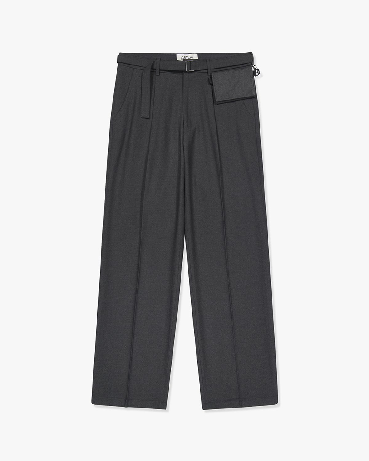 아스트레이(ASTLAY) Stella Sacoche Pants (Chacol Gray)