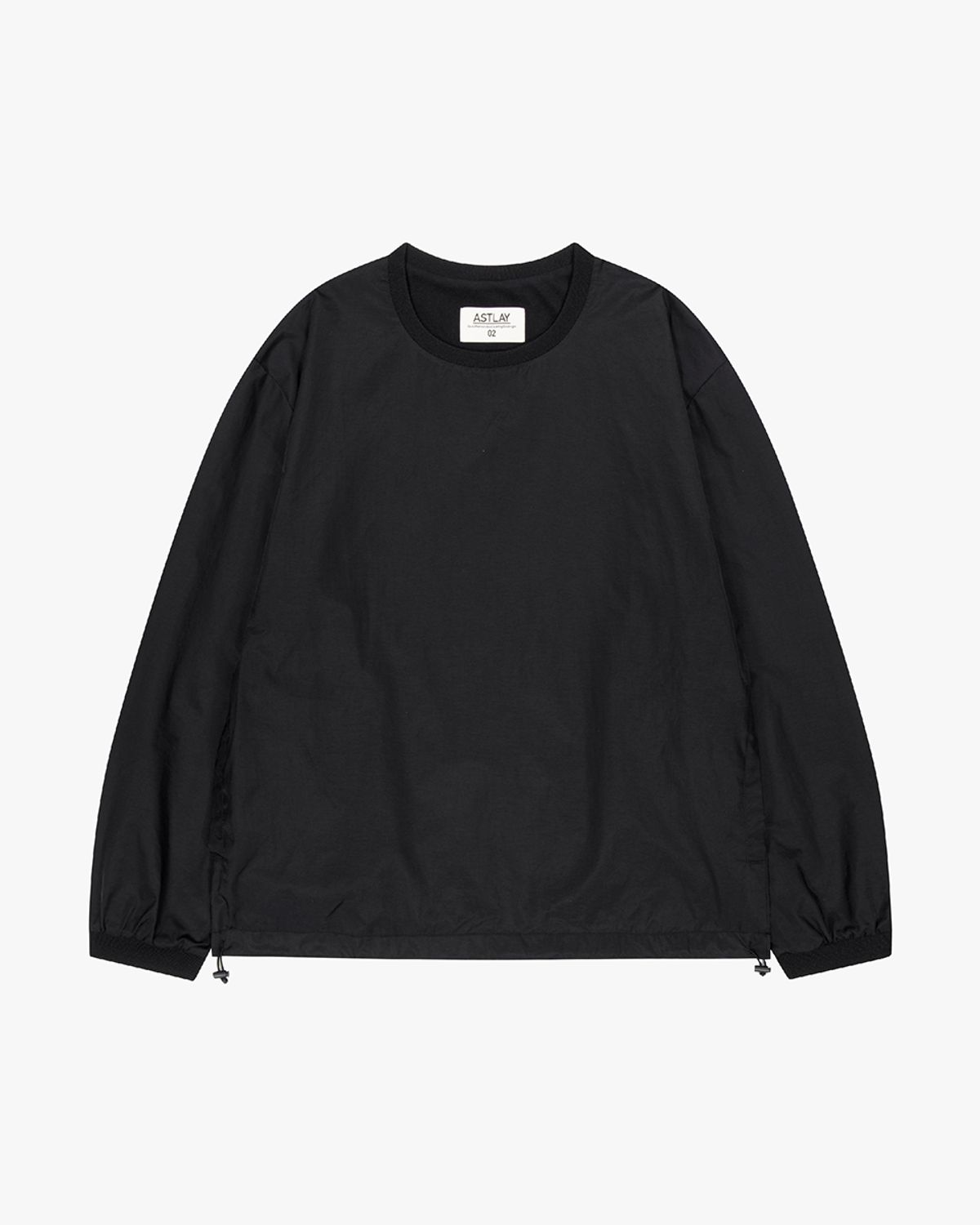 아스트레이(ASTLAY) Lonely Heart Club WP Pullover (Black)
