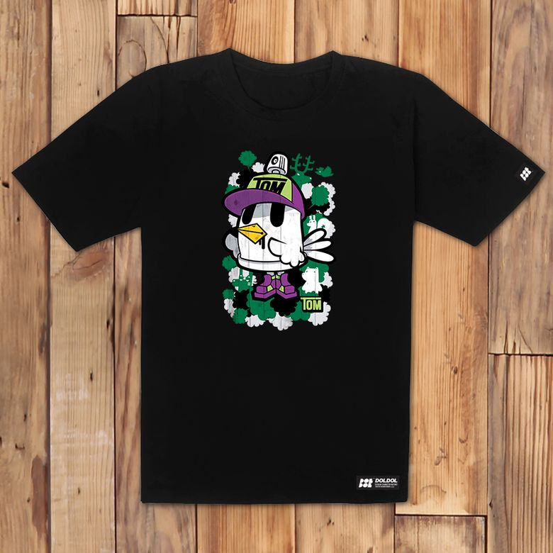 Graffiti-tree_T-shirts_04 동물의 숲 그래피티 트리 캐릭터 그래픽 티셔츠 반팔티