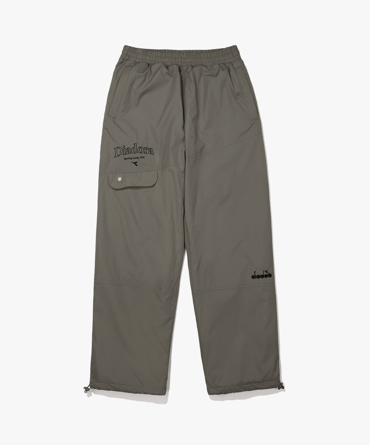 디아도라(diadora) 락앤런 기모 우븐 팬츠 KHAKI