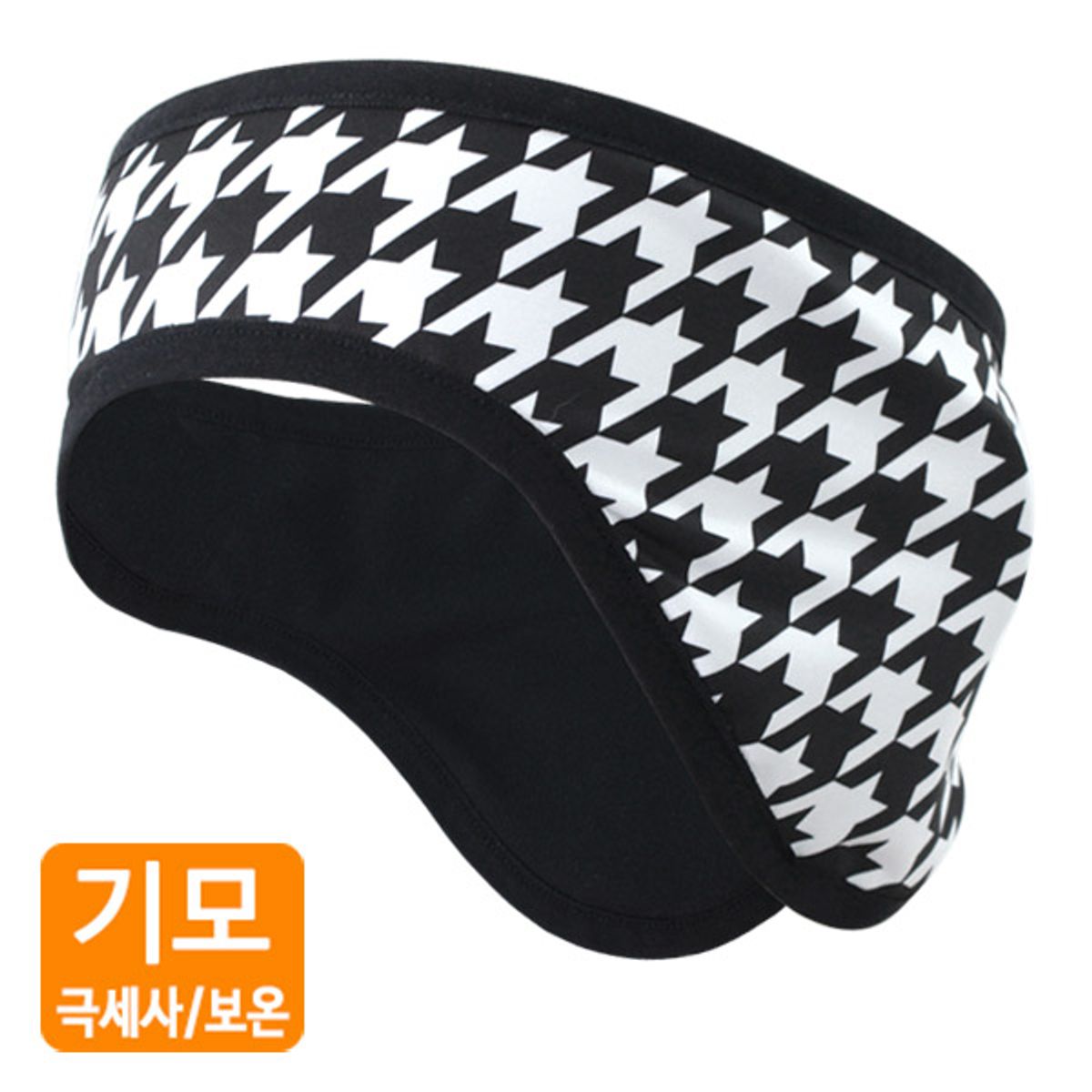 엠씨엔스포츠(MCNSPORTS) 기모 헤어밴드 하운드 화이트
