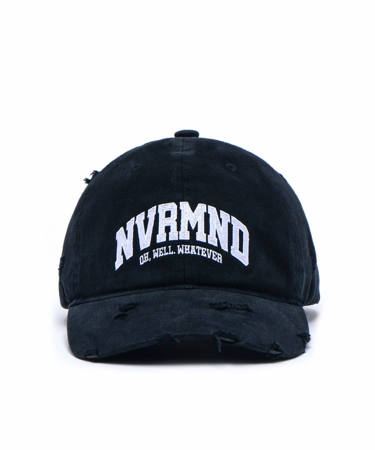 주앙옴므(JUAN HOMME) NVRMND BALL CAP (BLACK)