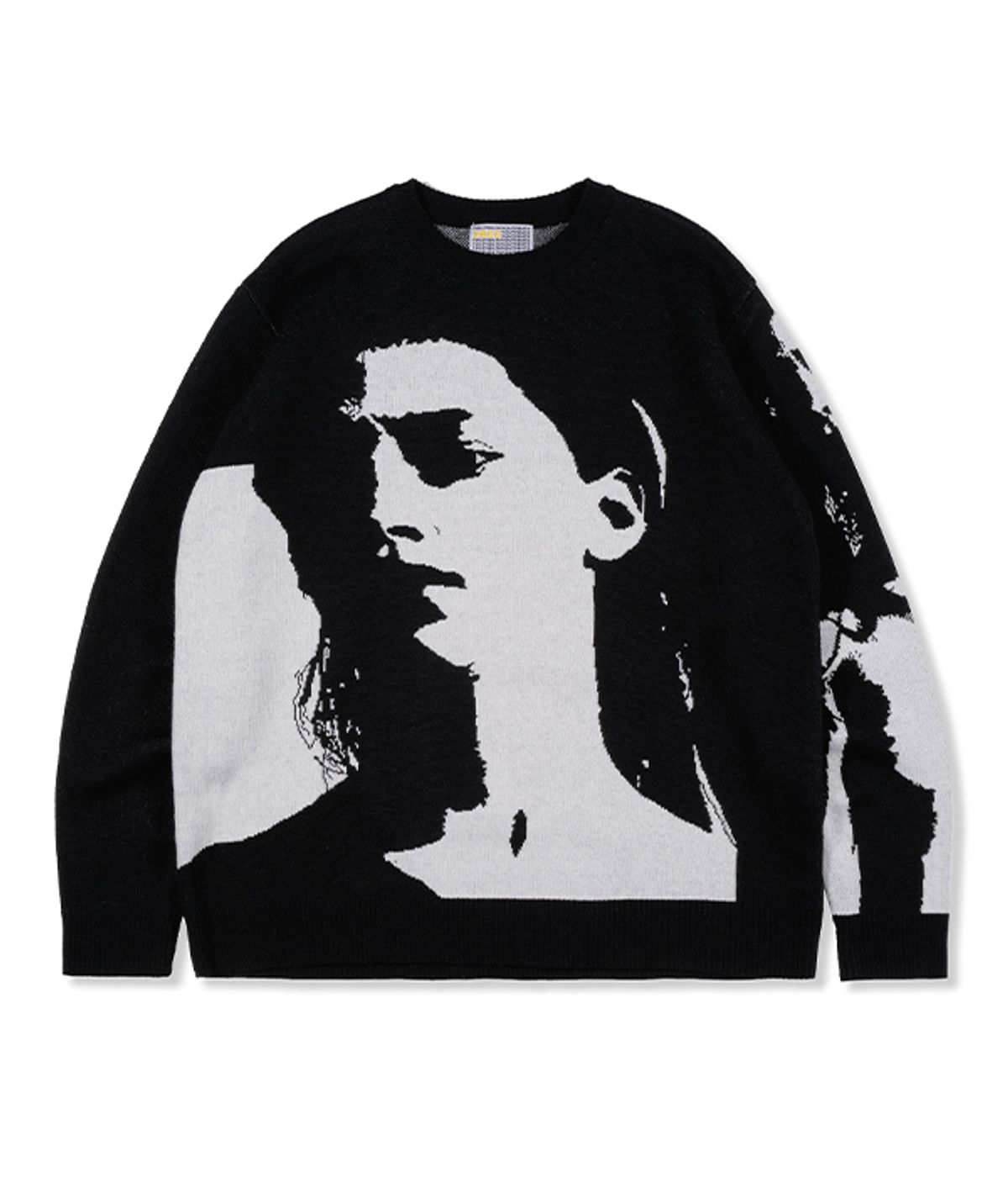 유쓰배쓰(YOUTHBATH) YB WOMEN GRAPHIC KNIT_BLACK