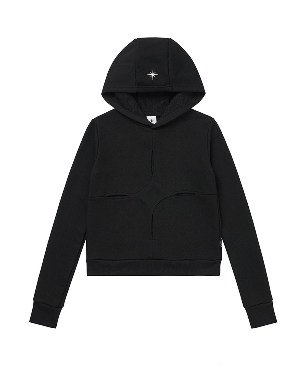 더파코(THE FACO) 4 SLIT HOODY BLACK