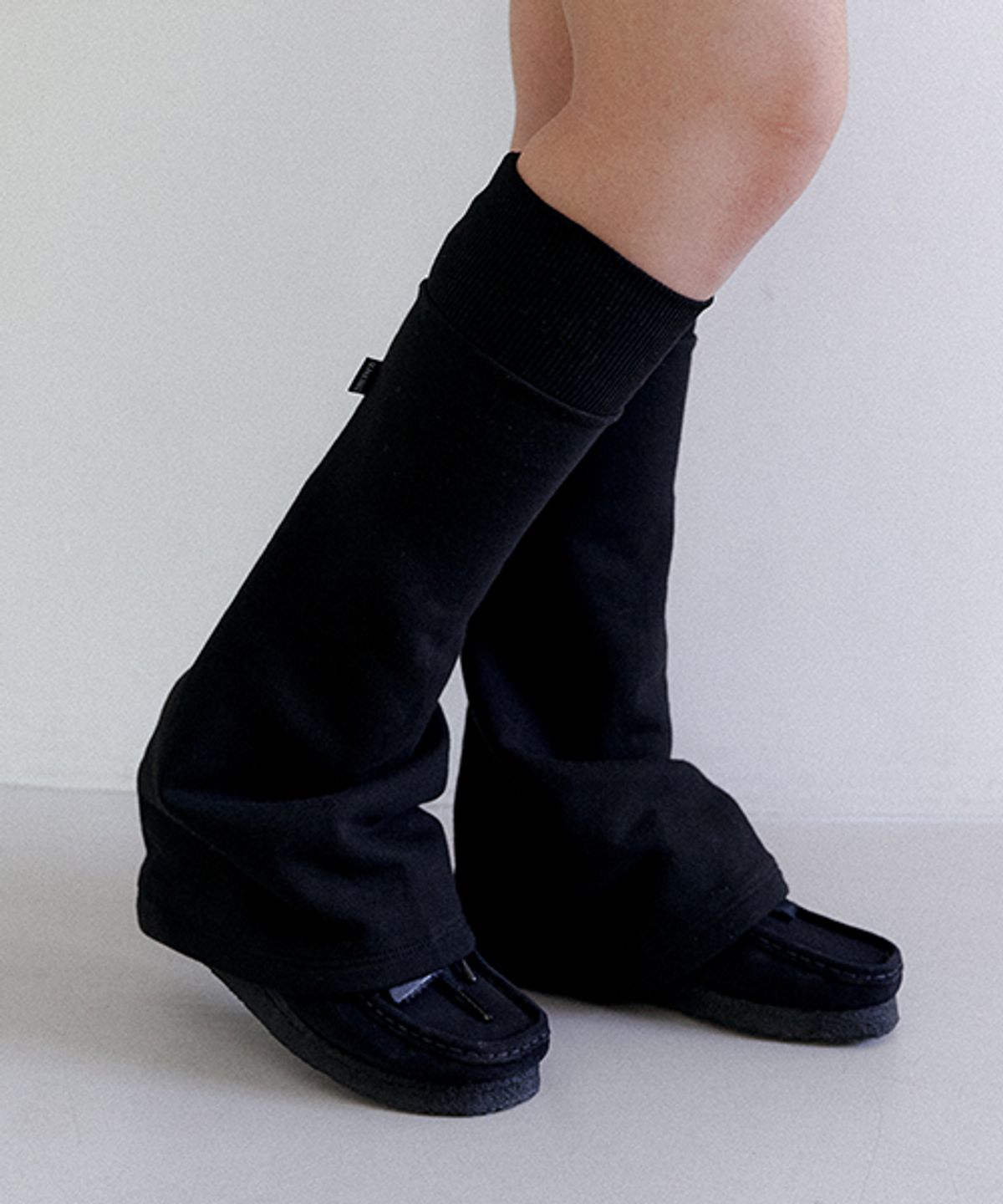 더파코(THE FACO) COTTON LEG WARMERS BLACK