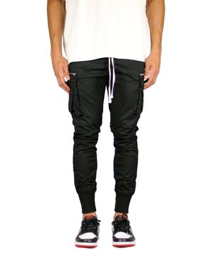 블랙 라이트 웨이트  카고 조거