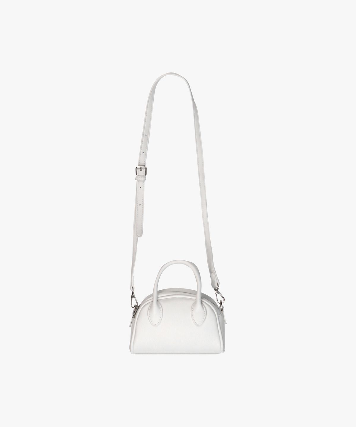 핑크파인애플(PINK PINEAPPLE) MINI HALFMOON BAG_IVORY