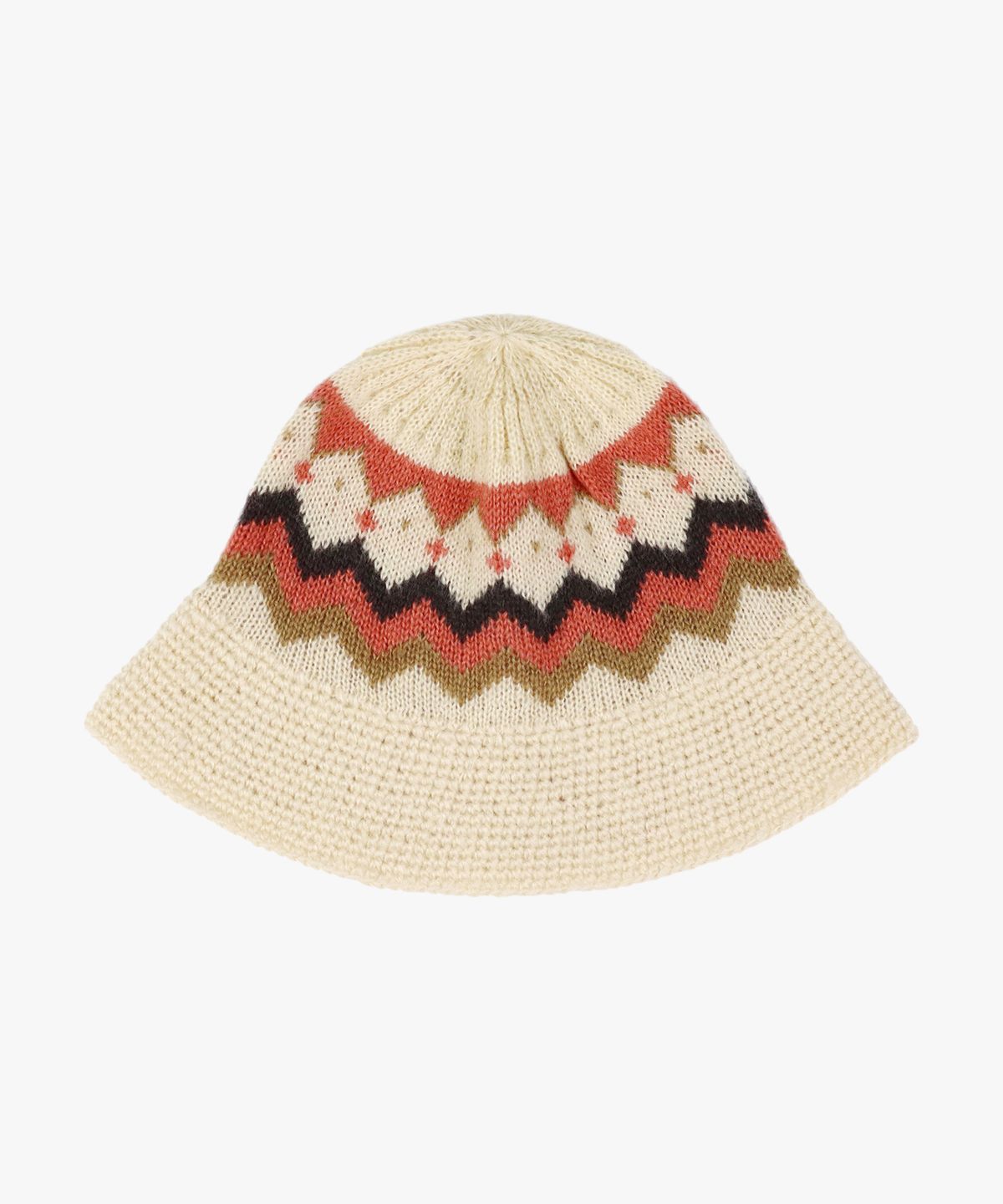 핑크파인애플(PINK PINEAPPLE) COZY KNIT BUCKET_BEIGE