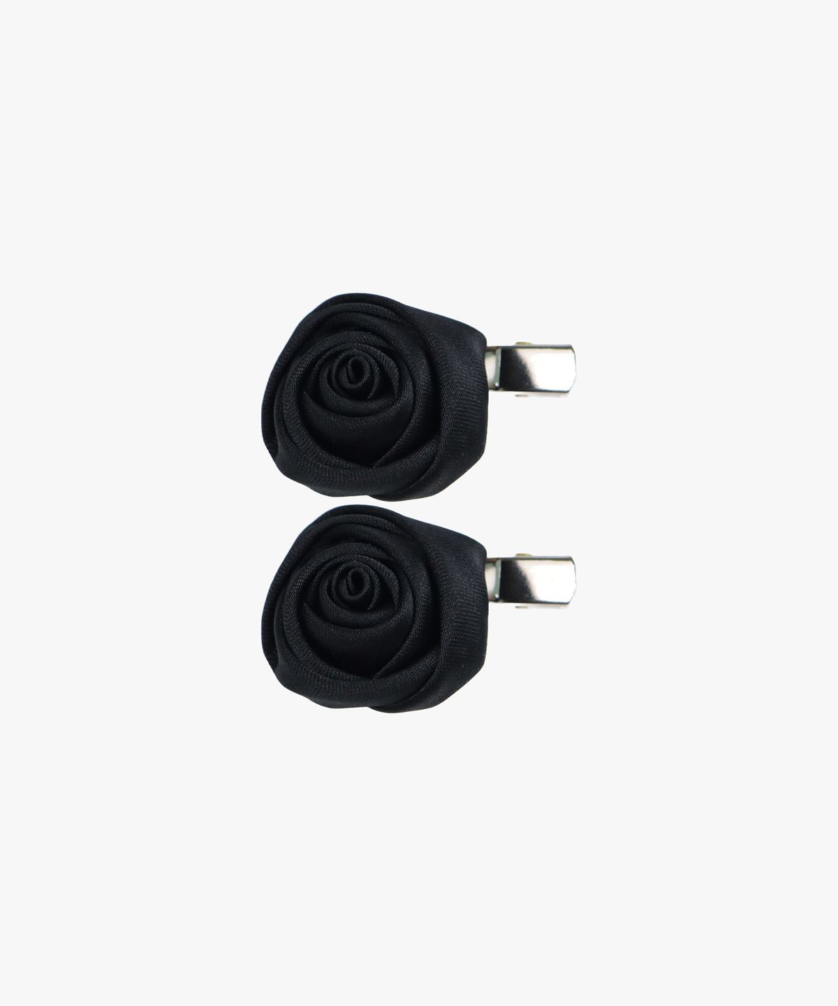 핑크파인애플(PINK PINEAPPLE) [2EA 1SET] CORSAGE HAIR PIN_BLACK