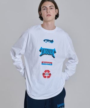 트로샤 오버 롱슬리브 (화이트)