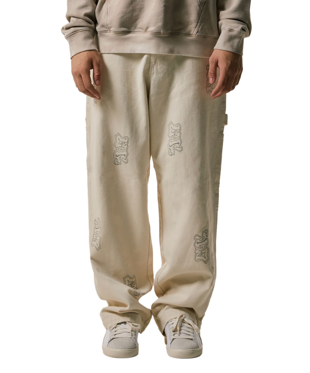 엘엠씨(LMC) GRAFFITI CARPENTER PANTS cream
