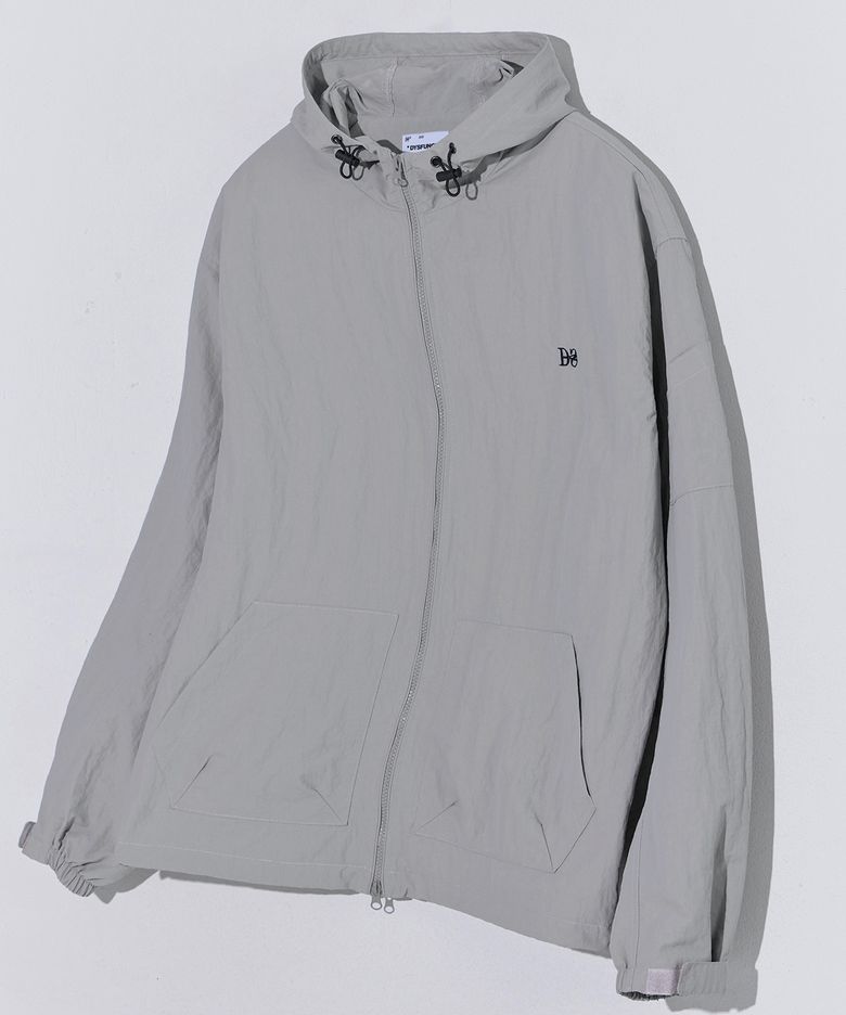 Cly Windbreaker Parka Jacket (LIGHT GRAY)
