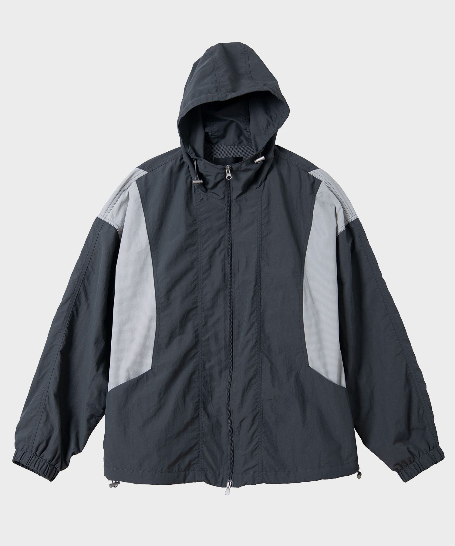 MUSINSA | BLACK MOMENT Utility nylon two-way windbreaker