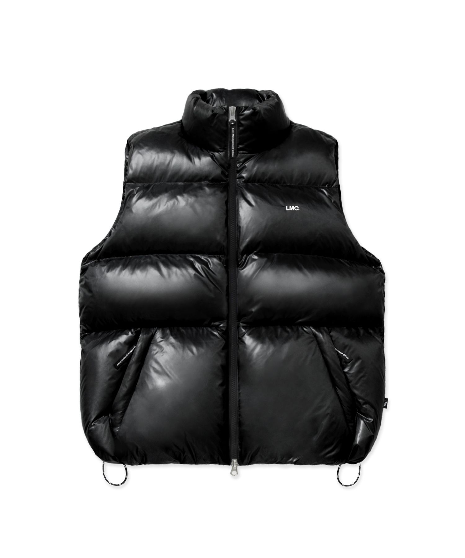 ★2023FW新作★LMC★OG GLOSSY DUCK DOWN VEST MUSINSA公式 | LMC OG GLOSSY PUFFER DUCK DOWN VEST black
