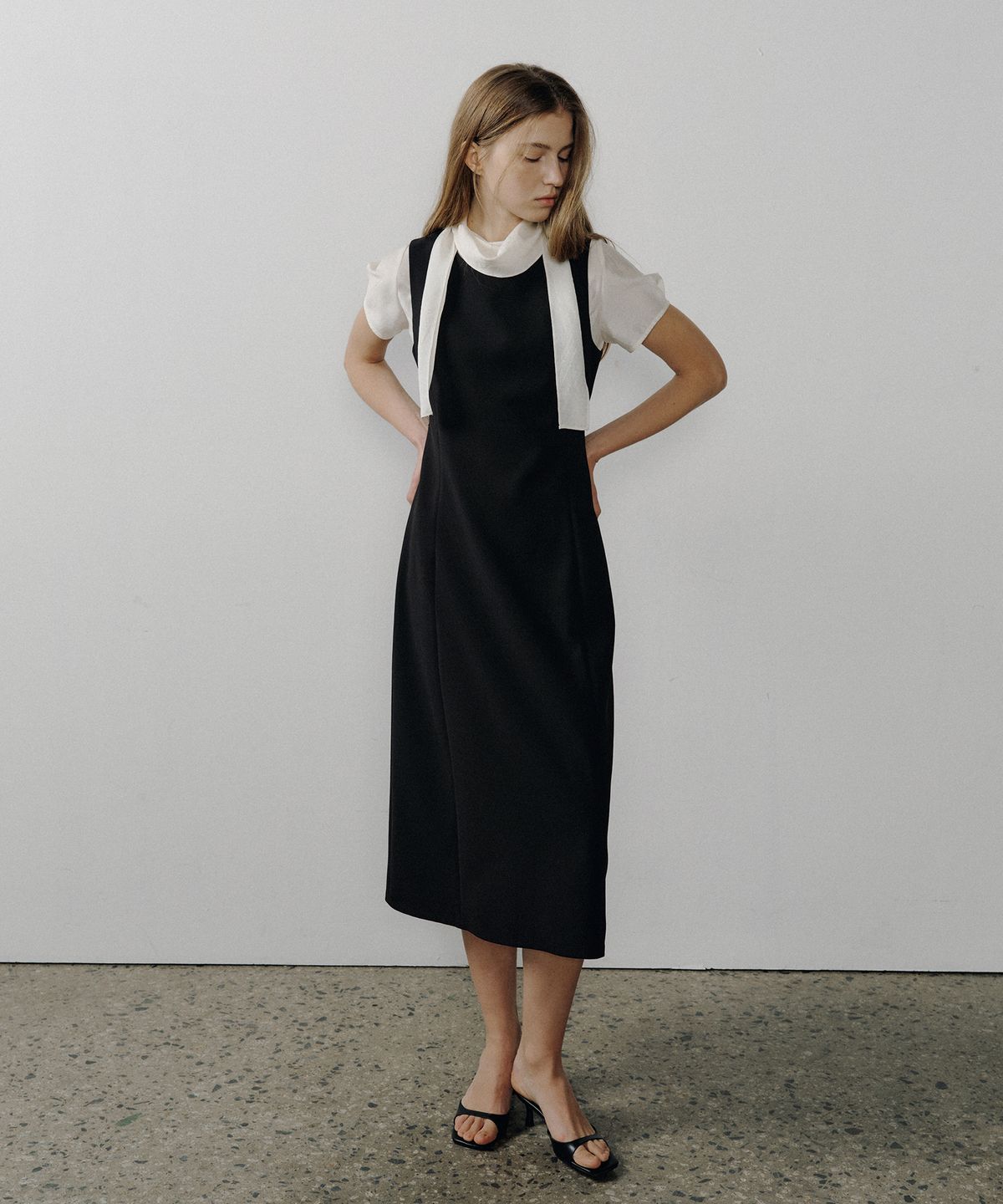 오떼뜨(OCTETTE) LADY LAYERED OPS_BLACK
