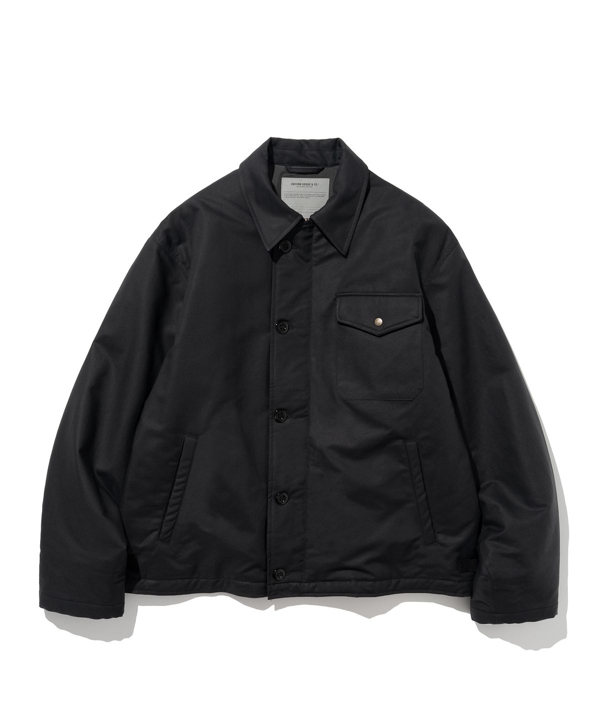 유니폼브릿지(UNIFORM BRIDGE) insulation a-2 deck jacket black