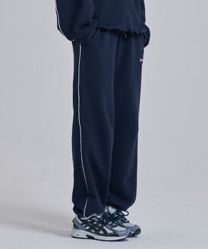 파이핑 라인 스웨트 팬츠 (네이비)