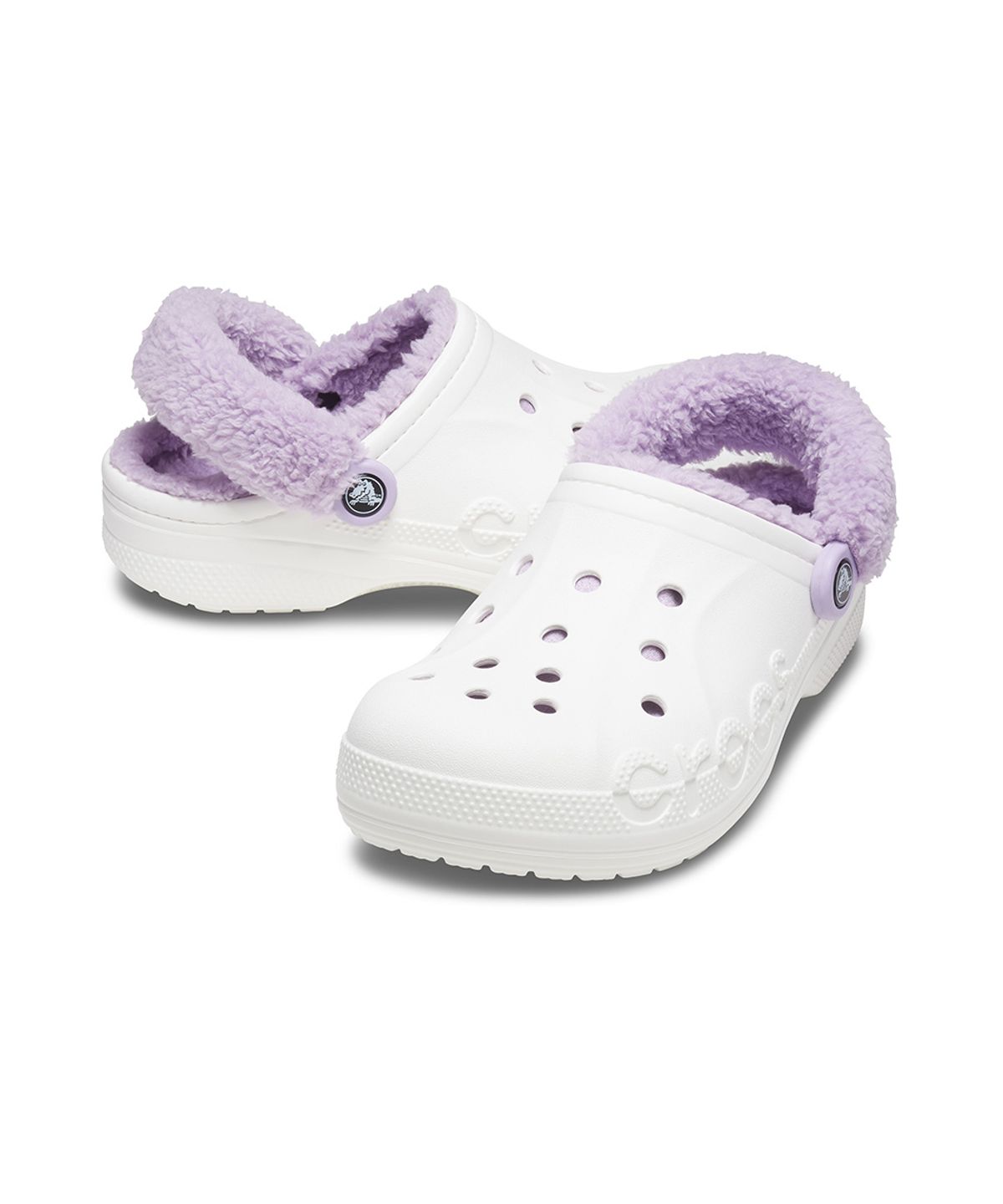 크록스(CROCS) 공용 바야 라인드 퍼즈 스트랩 클로그 WTL (23FUCL206633)