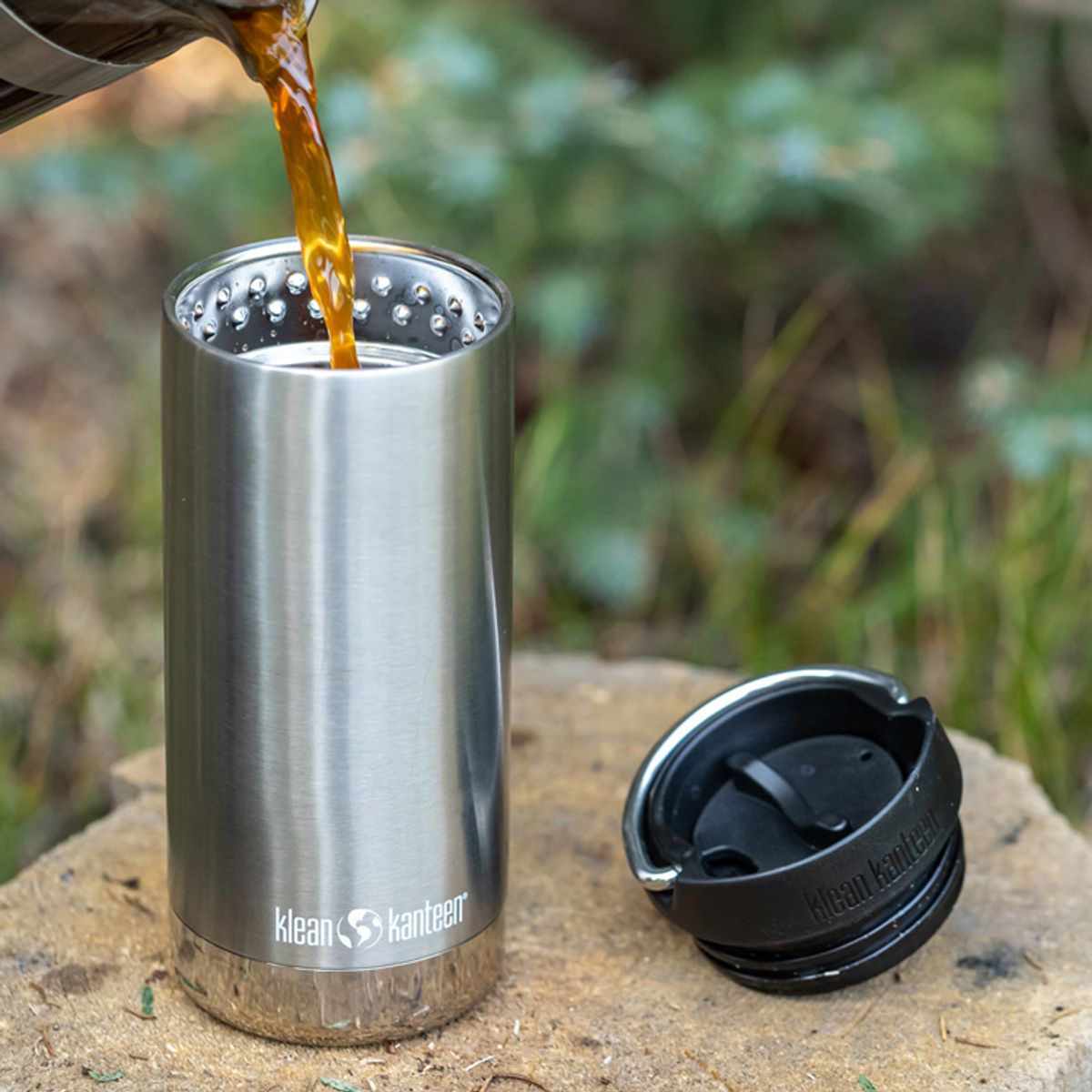 클린켄틴(KLEANKANTEEN) TK Wide 보틀 카페캡 355ml