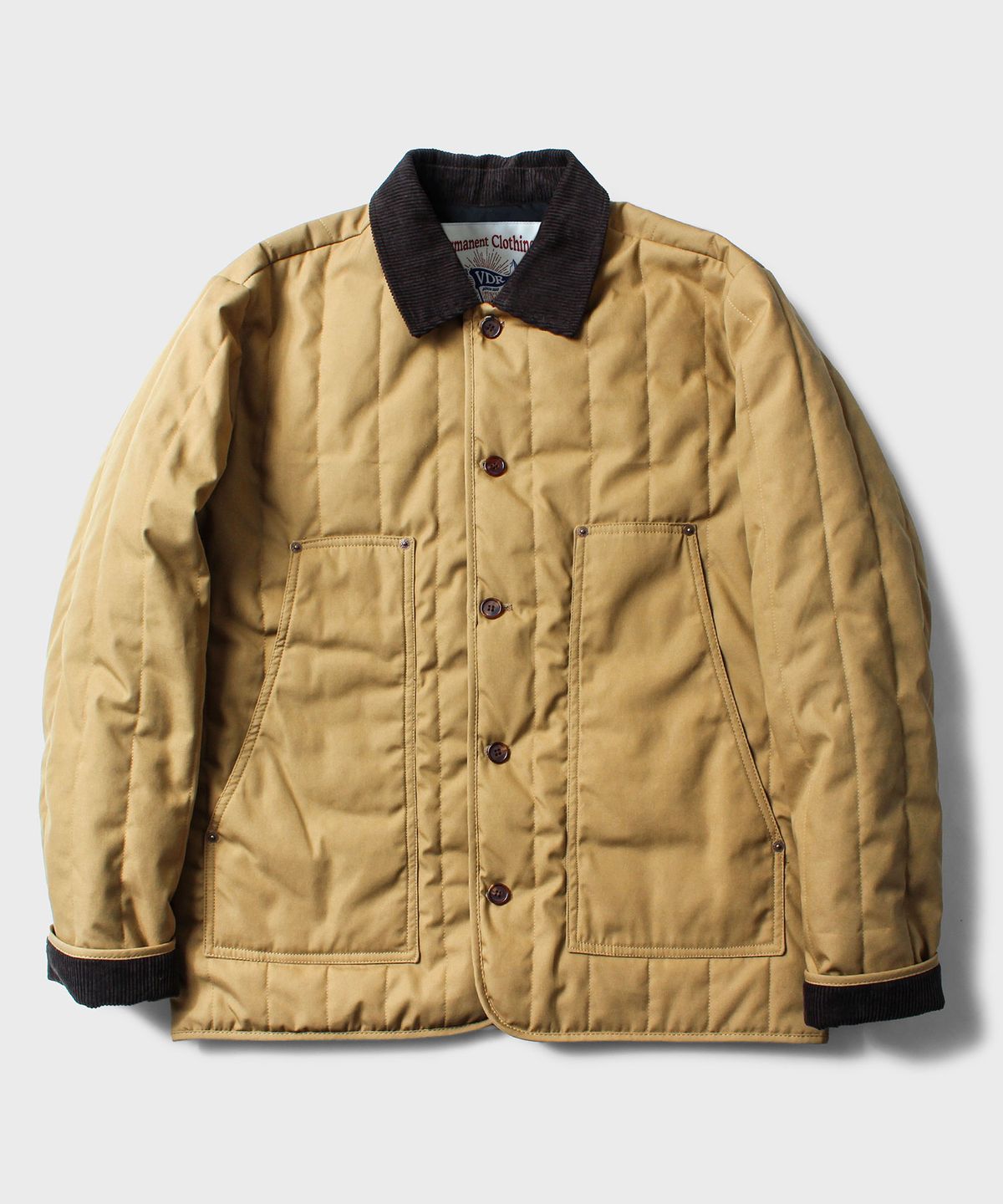 비디알(VDR) PADDED CHORE JACKET [Sand]