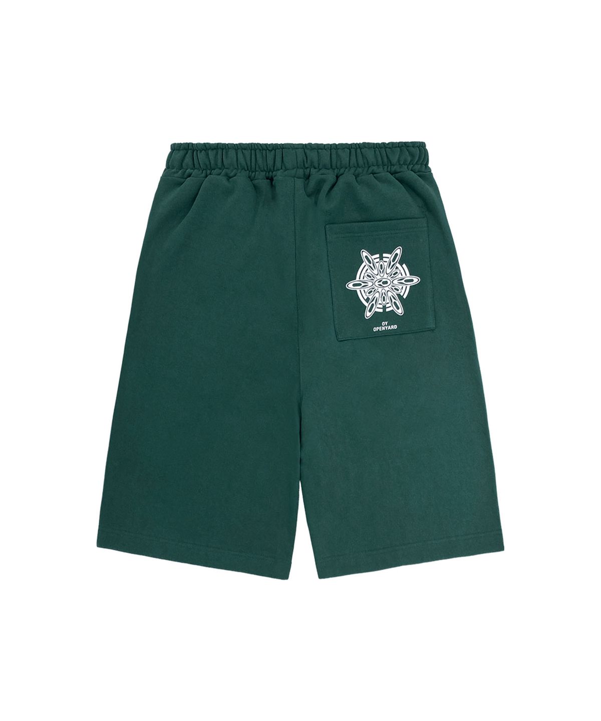 오픈야드(오와이)(OPENYARD(OY)) SYMBOL PATTERN BERMUDA PANTS-GREEN