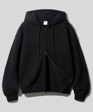 헤븐 투웨이 테리 후드집업 8종 블랙 KJHD2523