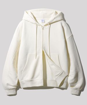 헤븐 투웨이 테리 후드집업 8종 아이보리 KJHD2523