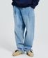 WIDE ONE TUCK DENIM PANTS_LIGHT BLUE