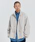 MILITARY SHORT FISHTAIL JACKET_IVORY