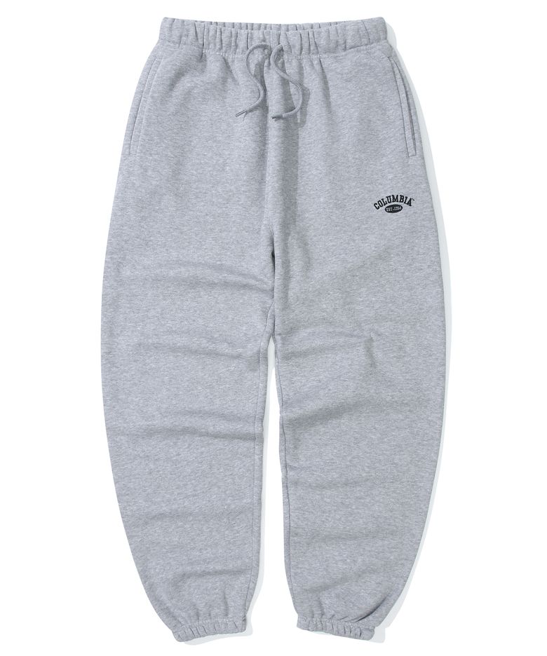 CU ARCH LOGO REGULAR-FIT FLEECE JOGGER PANTS M그레이
