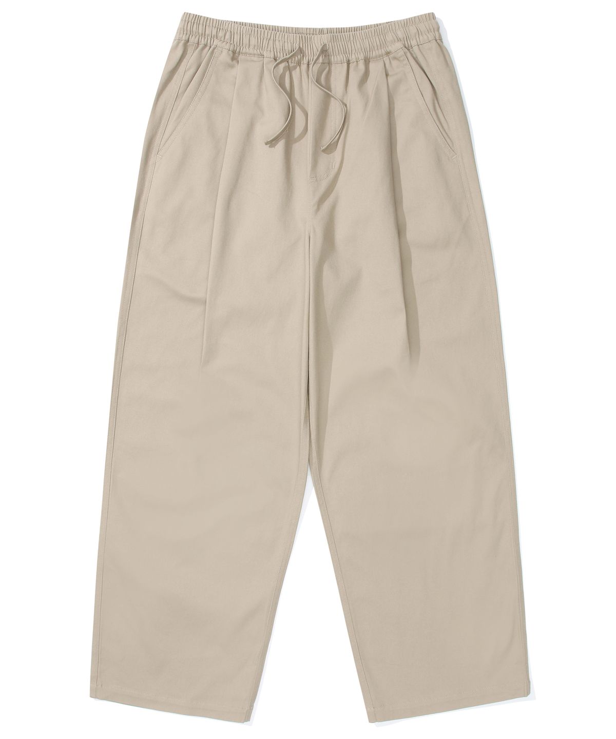 컬럼비아 유니버시티(COLUMBIA UNIVERSITY) M-LABEL LOOSE-FIT PINTUCK PANTS 헤리티지베이지