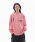 [16s Cotton]RP Pigment Washing Long Sleeve_Blossom Pink