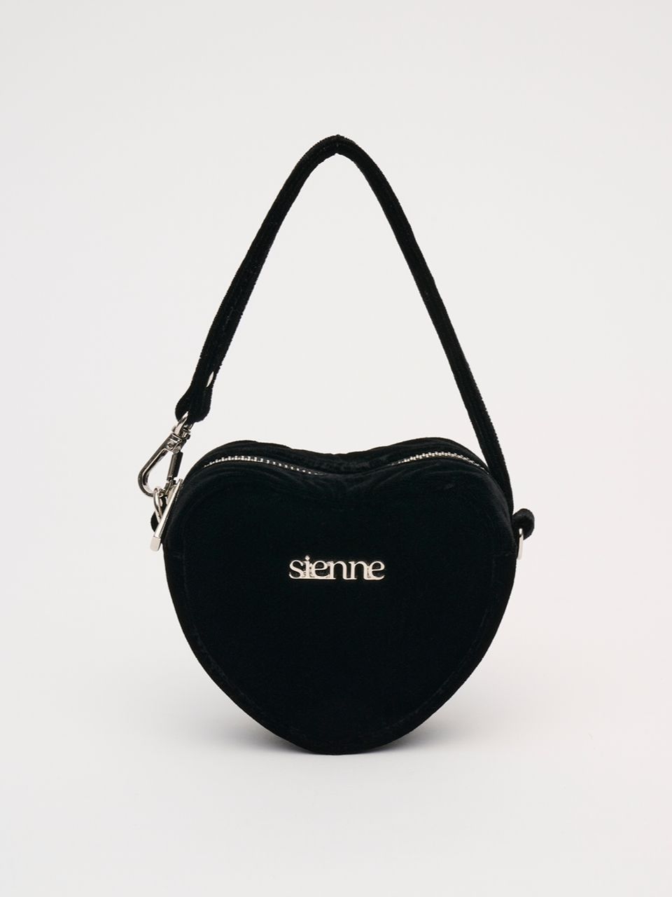 【 SIENNE 】 SIENNE LOVE VELVET BAG MUSINSA | SIENNE Sienne Love Velvet Bag (Black)