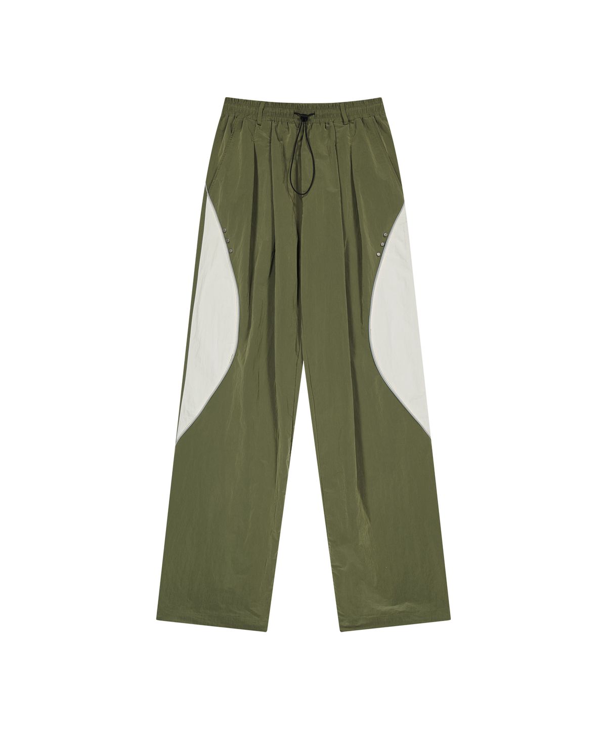 도미넌트(DOMINANT) Silk Wave Double Pants_Khaki Cream