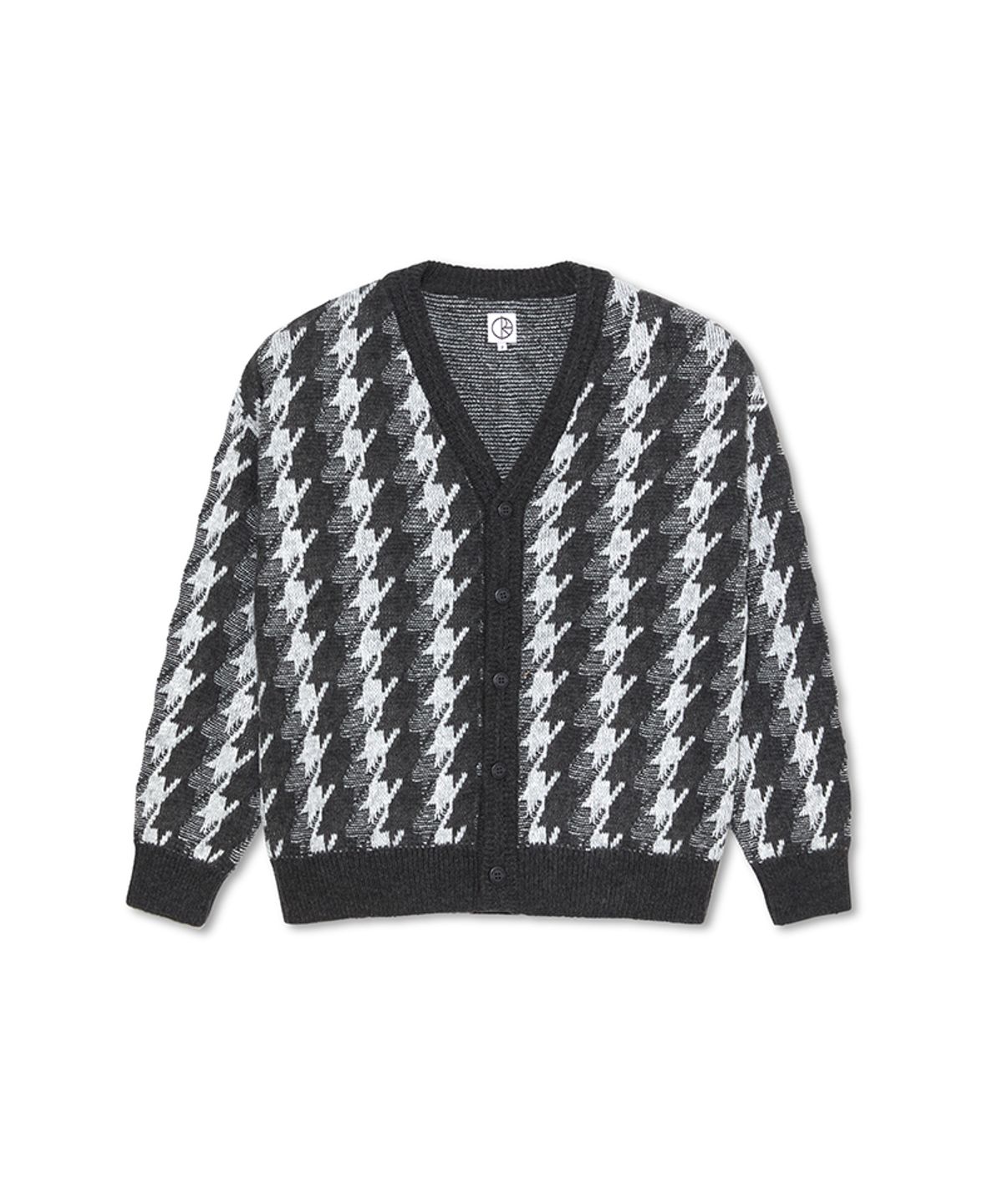 폴라(POLAR) Louis Cardigan Houndstooth - Grey