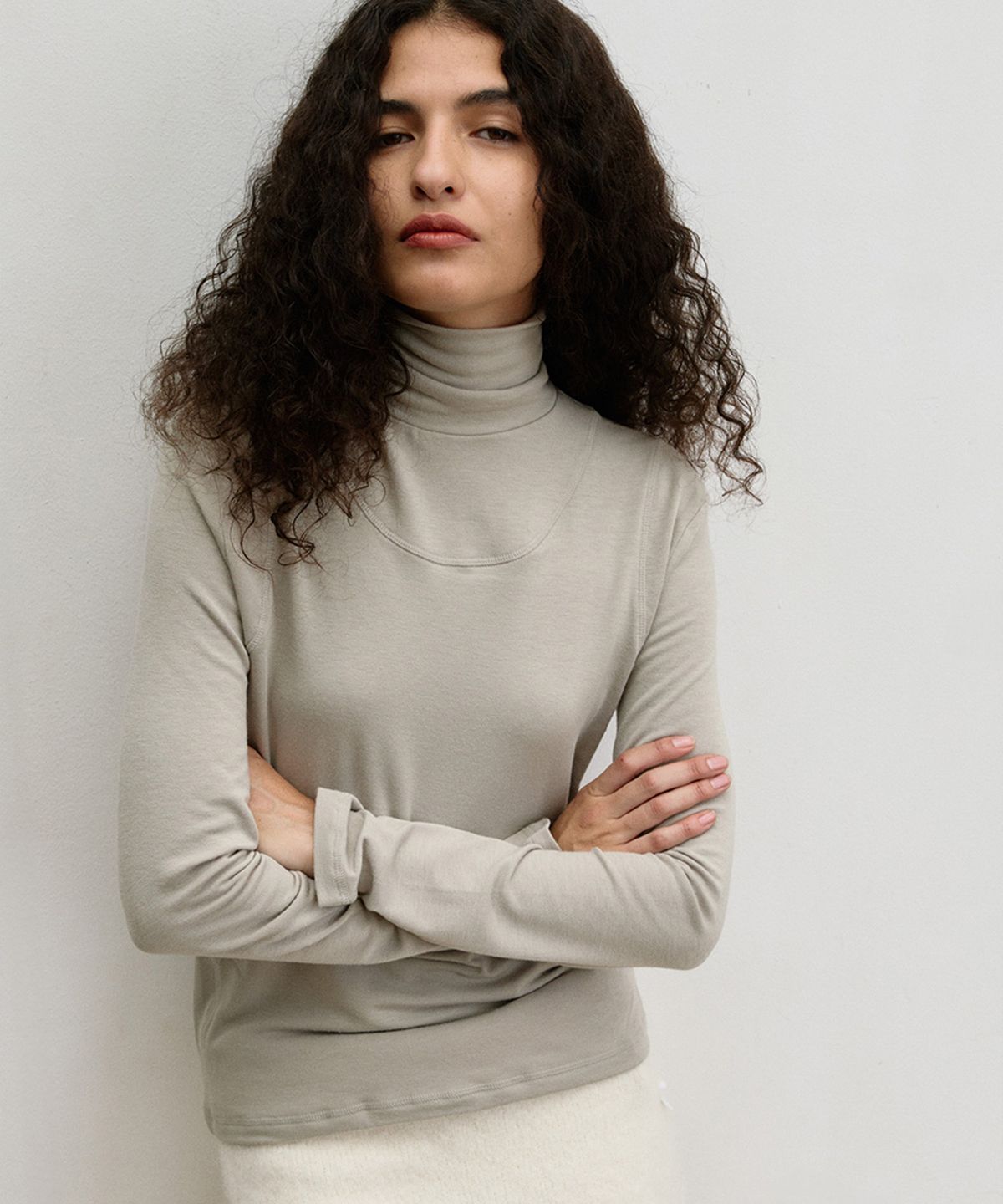크리스틴프로젝트(CHRISTINE PROJECT) CP LAYERED TURTLENECK(3COLORS)