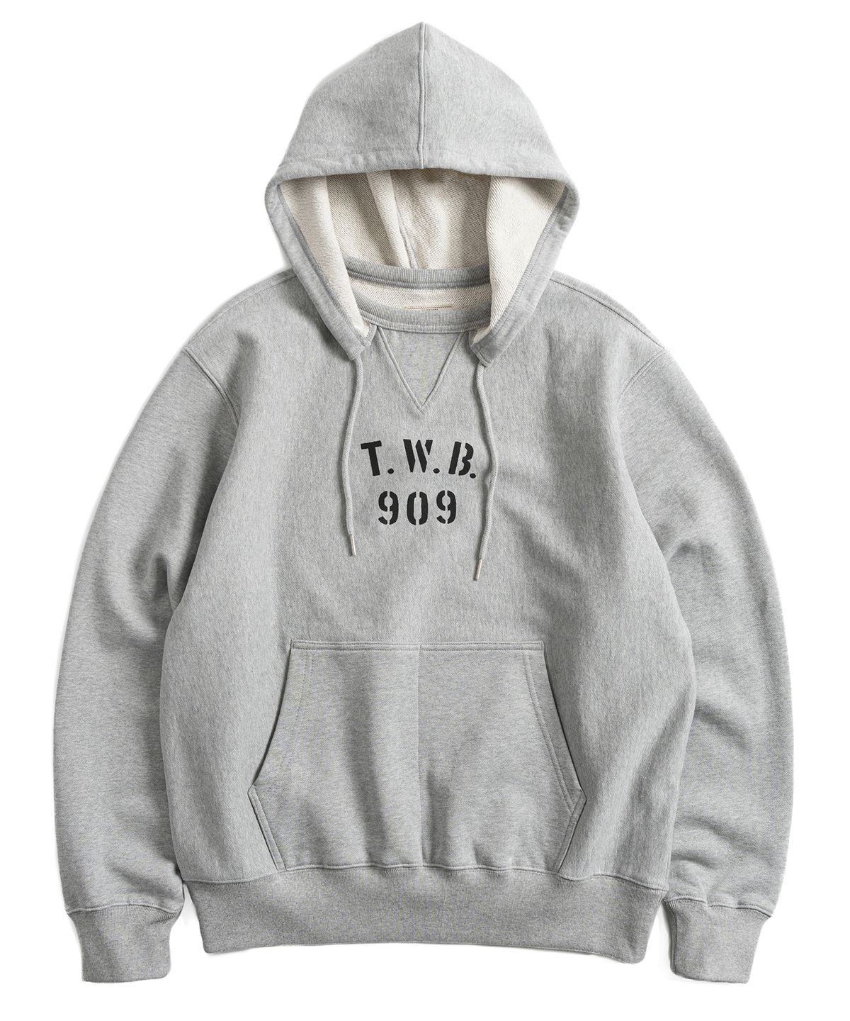 와일드 브릭스(WILD BRICKS) TWB ATTACHED HOODIE (grey)