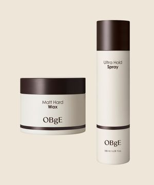 매트 하드 왁스 + 울트라 홀드 스프레이 / 맨즈 헤어 스타일홀딩  세트