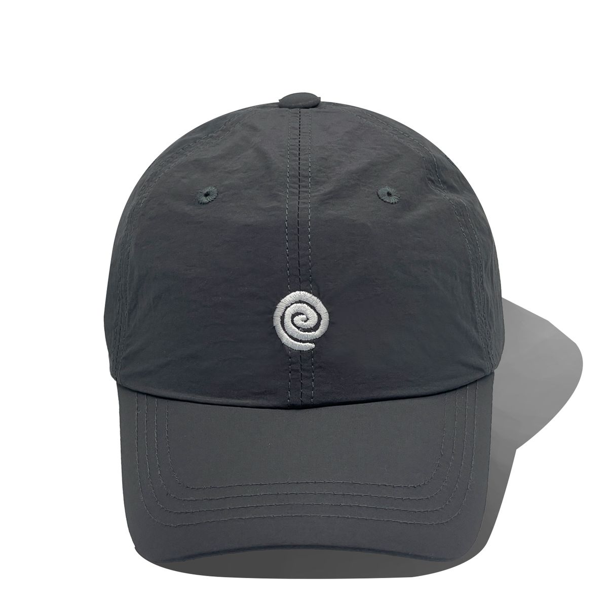 탭루덴스(TABBLUDENS) Fingerprint Nylon Ball Cap_Charcoal