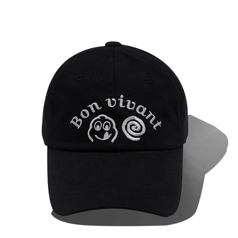 Bon Vivant Ball Cap_Black
