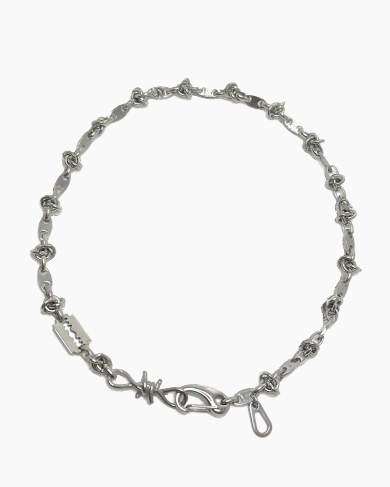 Mix wave chain necklace no.2