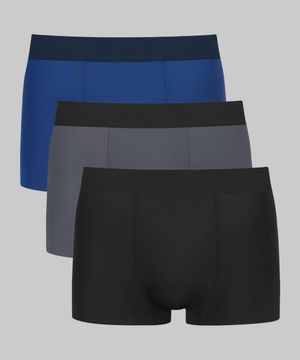 [3PACK] JD 남성 소프트 드로즈 베이직 심리스 팬티