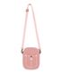코듀로이 미니 크로스백 핑크