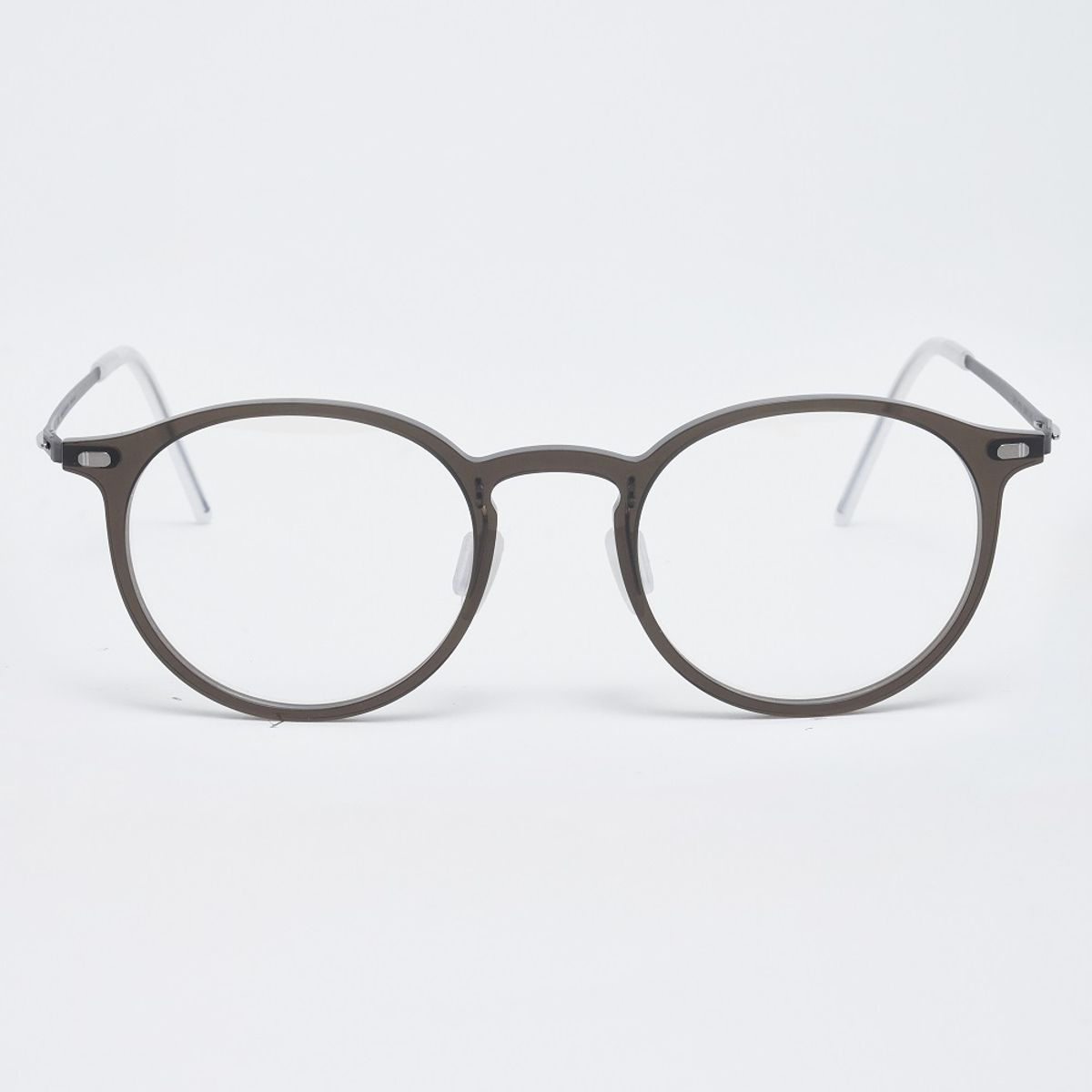 알로아이웨어(ALO EYEWEAR) [The air] AL5301 0910G 초경량 미니멀 라운드 블랙 안경테 블루라이트 렌즈 선택