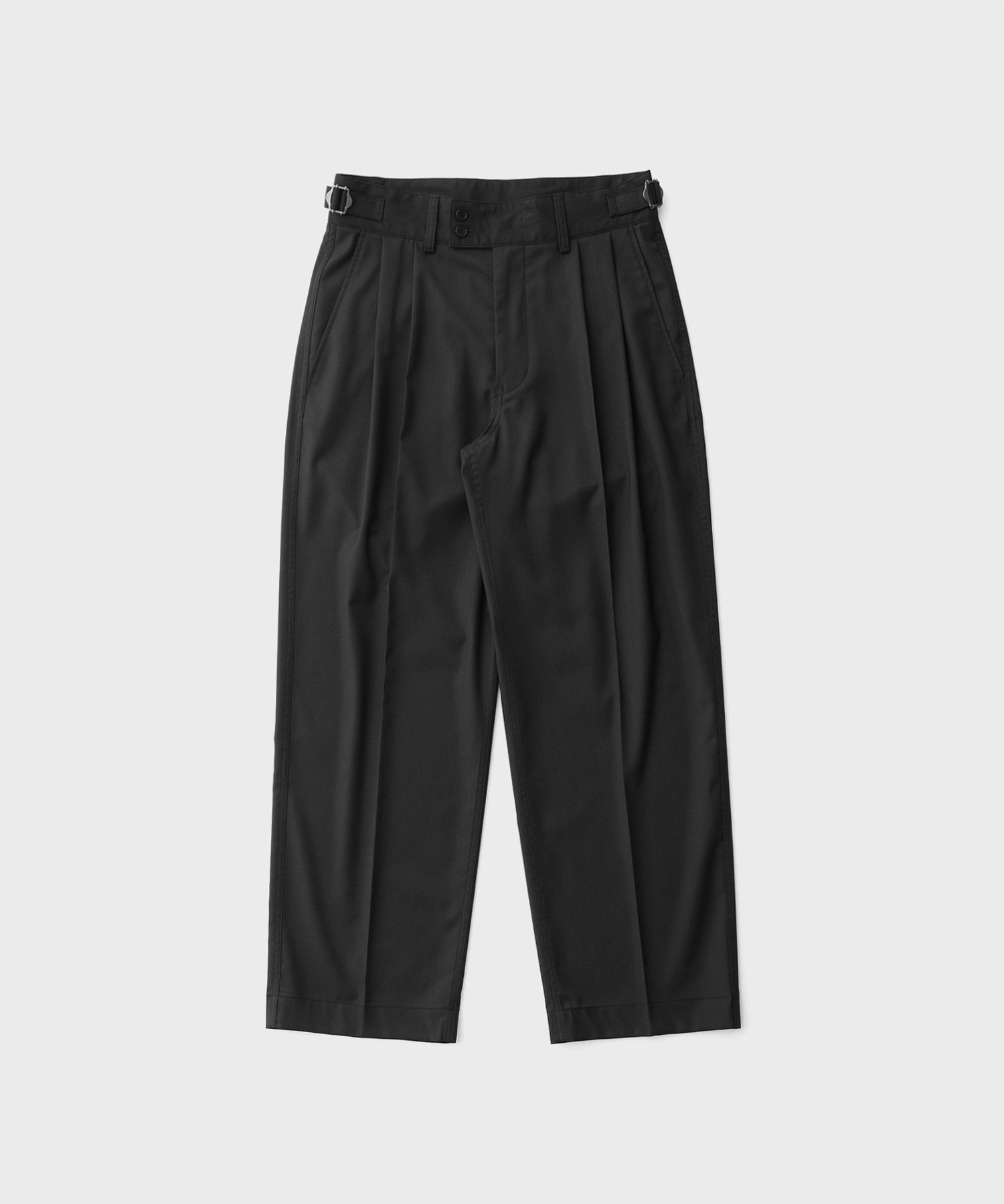 【一部予約販売中】 OFFICE ANOTHER | MUSINSA公式 Santiago (Black) Standard Slacks パンツ