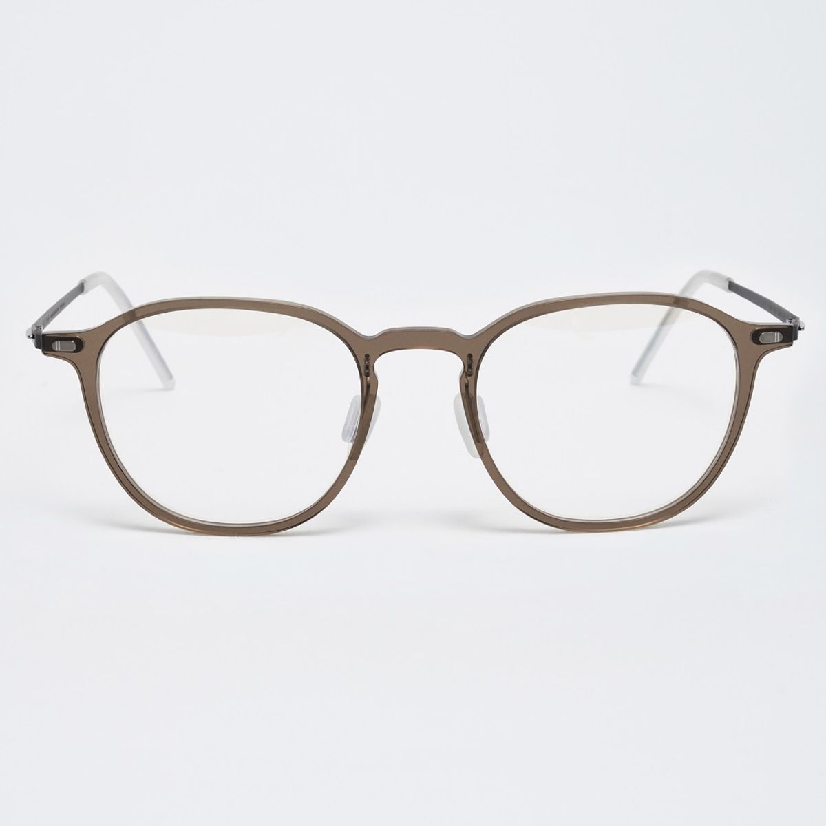 알로아이웨어(ALO EYEWEAR) [The air] AL5302 1010G 초경량 미니멀 스퀘어 카키그레이 안경테 블루라이트 렌즈 선택