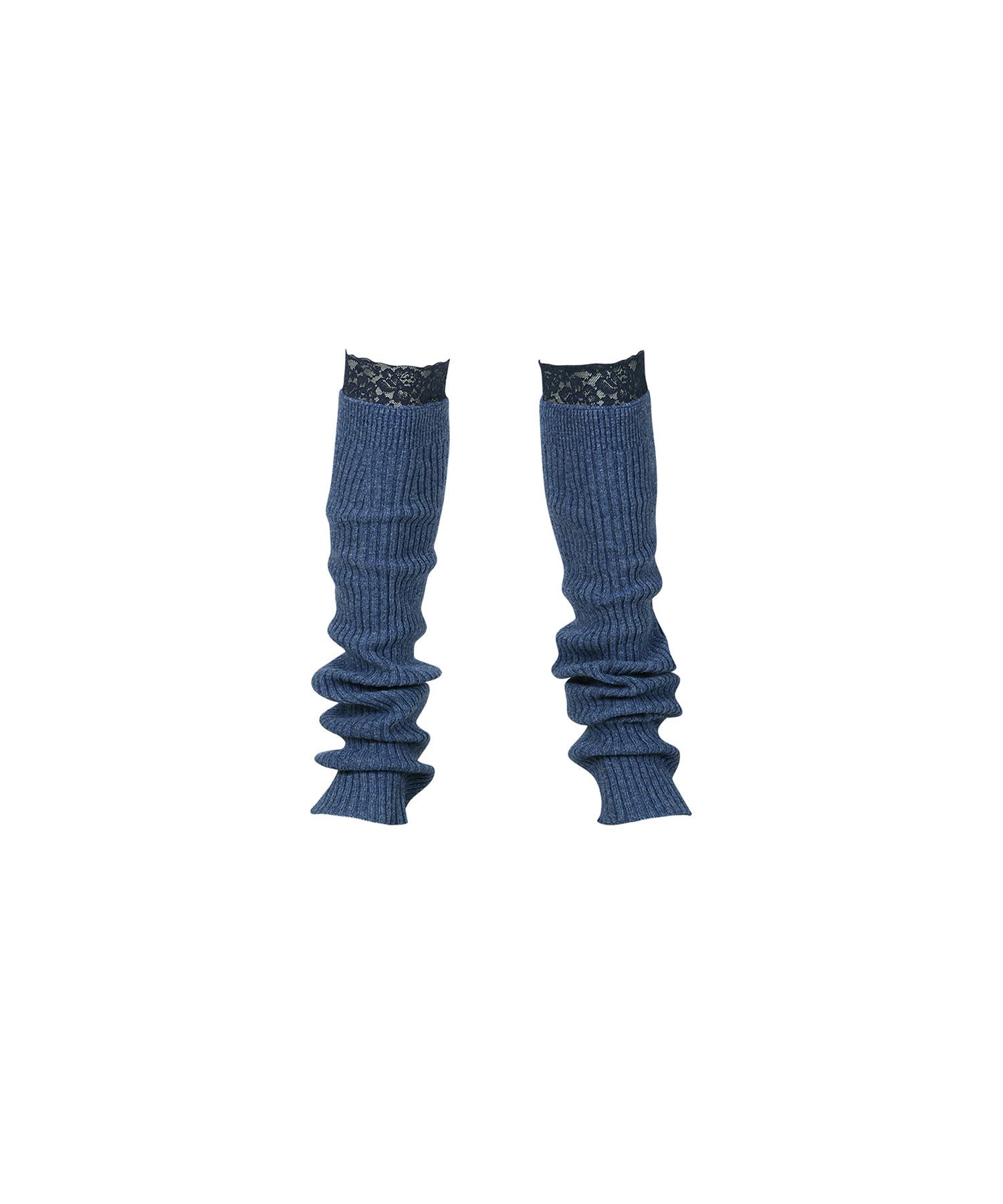 【ANDERSSON BELL】SHISHI KNIT LACE LEG WARMER (BLUE) MUSINSA | ANDERSSON BELL FOR WOMEN (Essential) Sissy knit