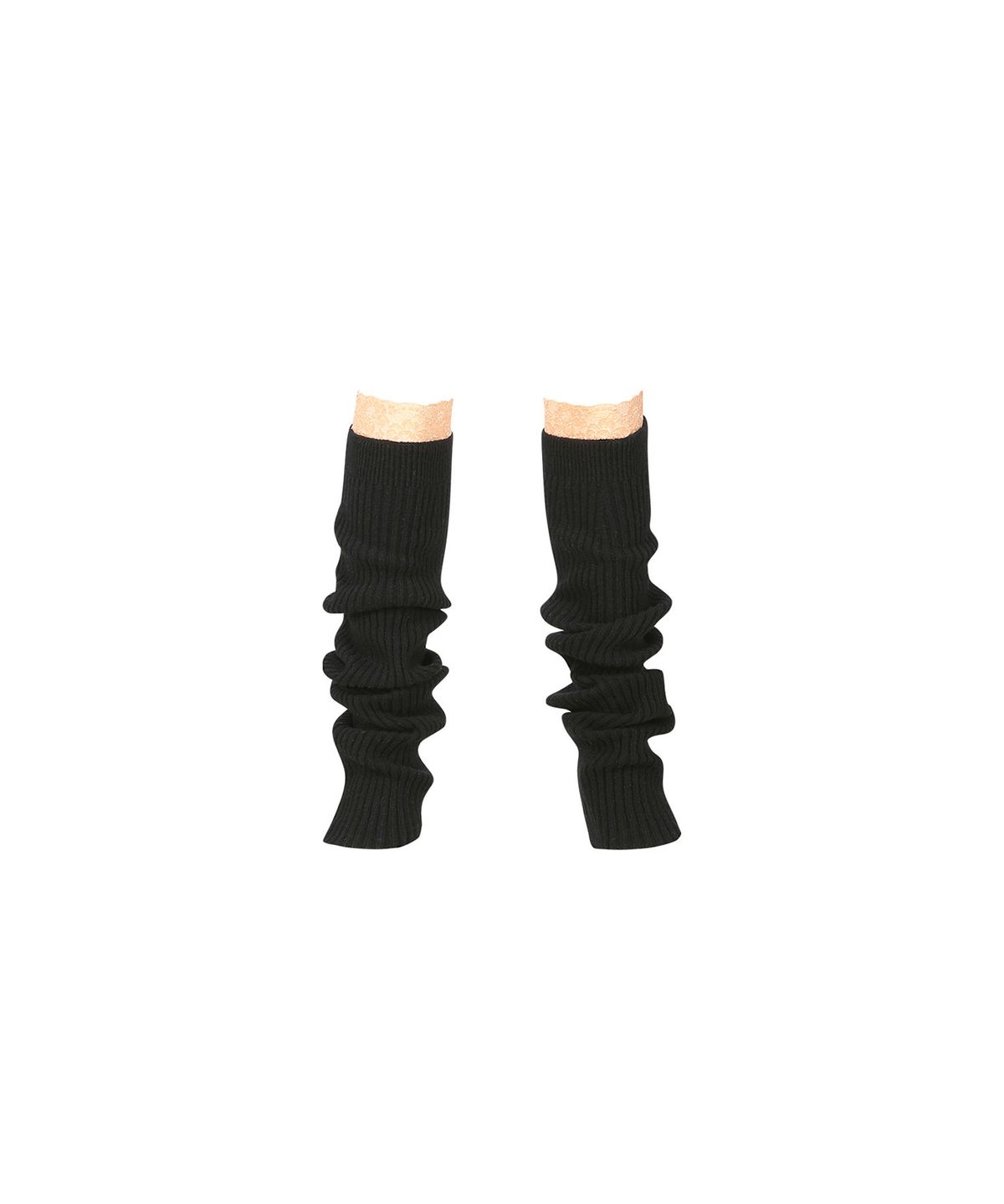 앤더슨벨(ADSB ANDERSSON BELL) (에센셜) 시시 니트 레이스 레그워머 aaa344w(BLACK)