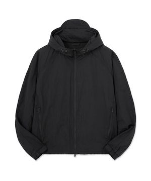 크리스피 나일론 유틸리티 자켓 [블랙]
